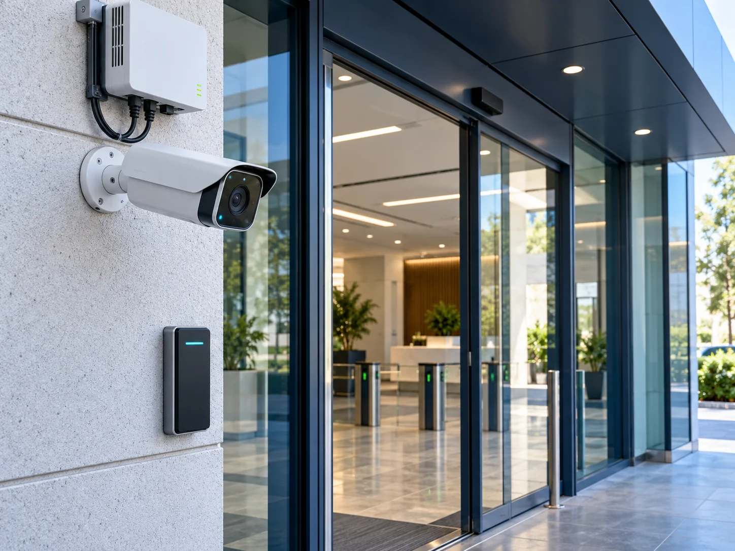 Connected security and access-control devices