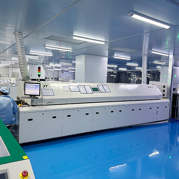 Ten-zone nitrogen reflow oven