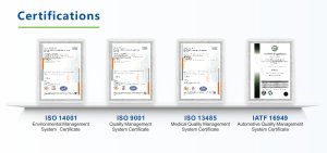 Certifications
