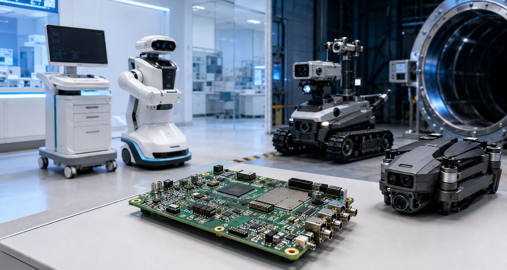 Medical and rehabilitation robotics PCBA applications