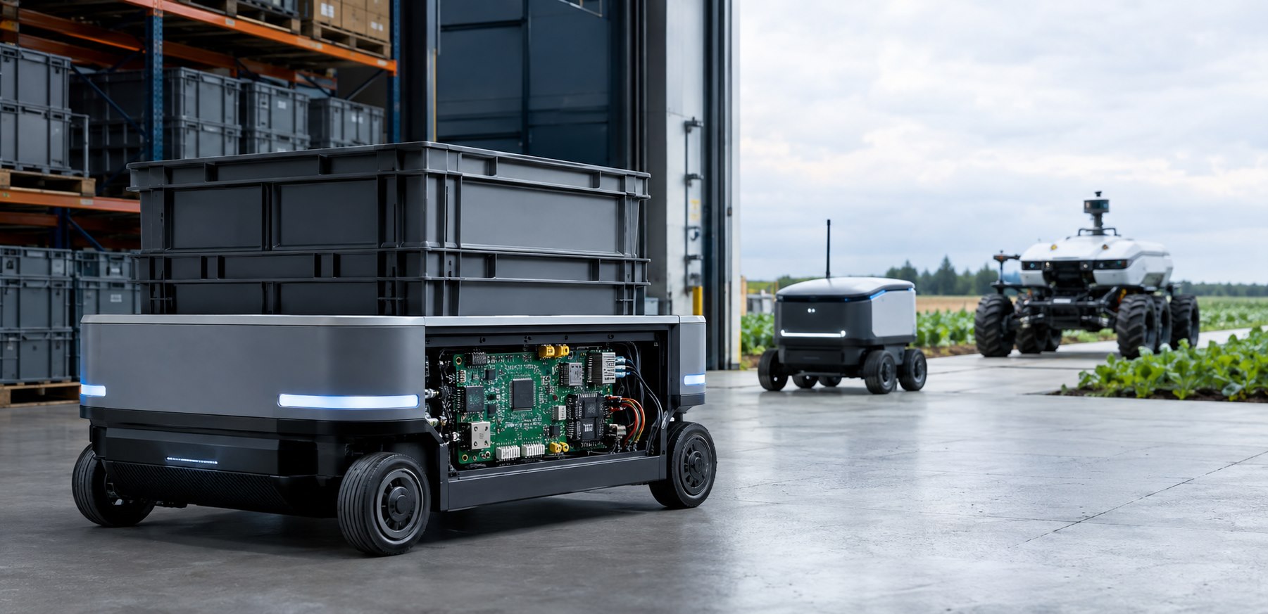 Autonomous mobile robot and AGV PCBA applications