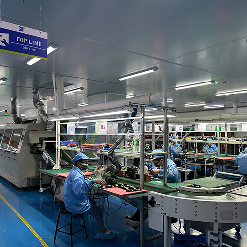 PCB assembly · production reference photograph