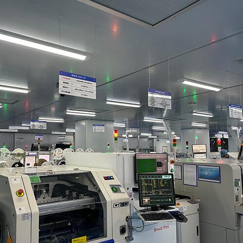 PCB fabrication · production reference photograph
