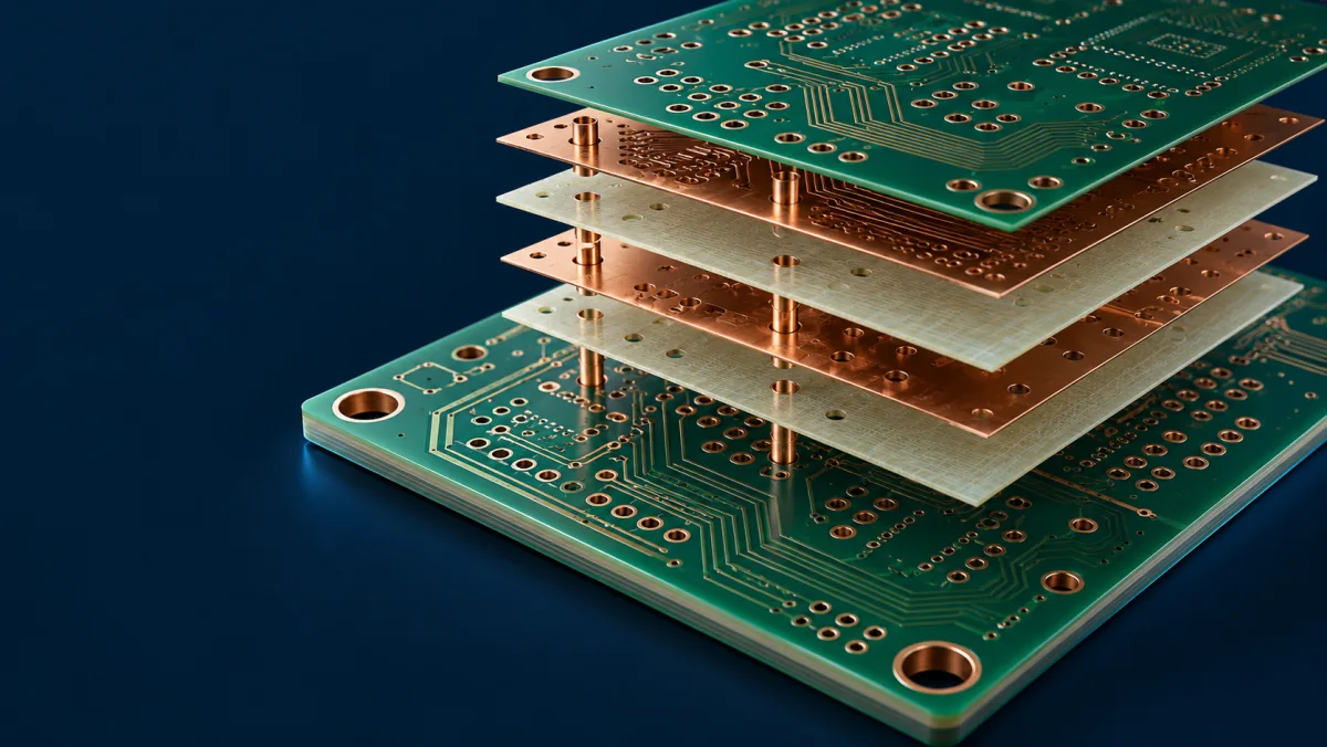 PCB stack-up concept illustration